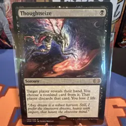MTG Magic The Gathering Thoughtseize - Time Spiral: Remastered - 334 NM - Image 1