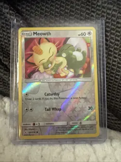 Meowth 147/214 Reverse Holo Pokemon Unbroken Bonds 2019 - Image 5
