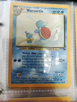 Pokemon Wartortle 15/18 Southern Islands Promo Regular Stage 1 60 HP - Image 1