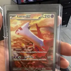 Pokemon Latias ex 239/191 Surging Sparks Holo Special Illustration Rare 210 HP - Image 2