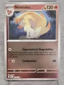 2025 Pokemon Mega Evolutions - Ninetales Reverse Holo No. 20/132 - Image 1