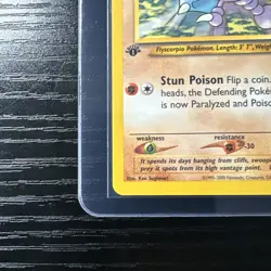 Gligar 1st Edition 67/105 Neo Destiny WOTC Vintage Pokemon - Image 2