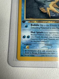 Seadra 48/111 1st Edition Neo Genesis WOTC Vintage Pokemon - Image 3