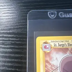 Lt. Surge’s Electrode 52/132 1st Edition Gym Challenge WOTC Vintage Pokemon - Image 3