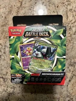 Pokemon TCG: Meowscarada EX Deluxe Battle Deck - Image 1