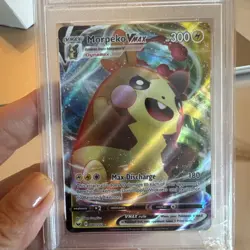 2020 Pokemon Sword & Shield Morpeko VMAX Full Art Gem Mint Fa Secret PSA 10 #080 - Image 2