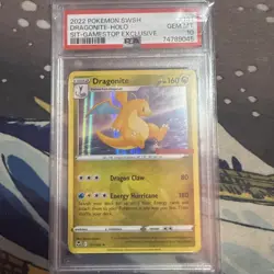 Dragonite 131/195 PSA 10 GameStop Exclusive Stamp Pokemon Slab - Image 1