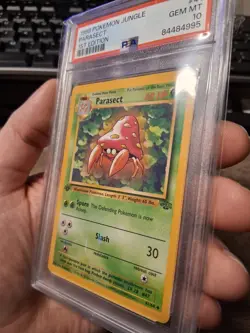 1999 Pokemon Jungle Parasect 1st Edition PSA 10 Gem Mint - Image 3