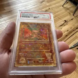 2000 POKEMON GAME MOVIE POKEMON 2000 MOVIE ANCIENT MEW PSA 8 - Image 1