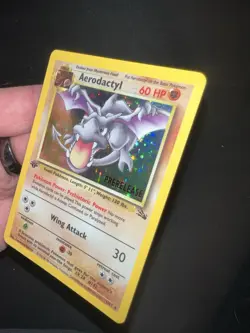 Pokemon 1st Edition Aerodactyl (Prerelease) 1/62 Wotc Promo Holo First Edition - Image 5