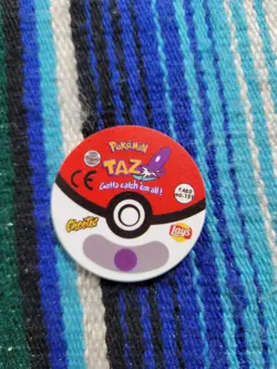 VTG Pokemon Tazo Mew 2000 Nintendo Lays Cheetos Pogs - Image 2
