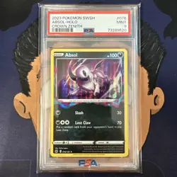 PSA 9 MINT 2023 Pokemon Crown Zenith ABSOL #076 Holo - Image 2