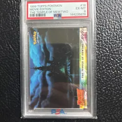Pokemon TCG The Temple of Mewtwo Pokemon Topps Mewtwo Strikes Back 18 - Image 1