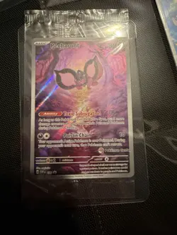 Pecharunt SVP129 Pokemon Center Stamped Black Star Promo Card (Sealed) - Image 1