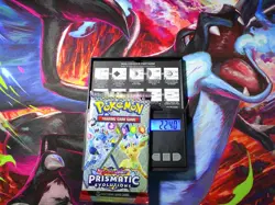 HEAVY! GOD PACKU SIRU 22.40g Prismatic Evolutions Pokemon TCG Booster (SEALED) - Image 1