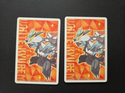 2012 Japanese Pokemon Poker PAWNIARD/BISHARP White Kyurem B&W Deck Playing Card - Image 2