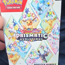 Pokemon Prismatic Evolutions Booster Bundle Box Eevee Umbreon Espeon - Image 1