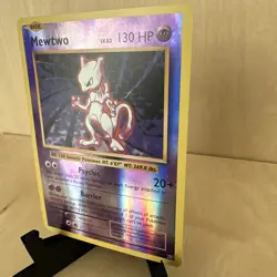 Mewtwo - 51/108 - Rare - Reverse Holo Pokemon Evolutions | LP - Image 3