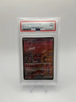 2023 Pokemon SVP EN-SV Black Star Promo 151 Ultra-Prem Coll - Mew #053 PSA 9 - Image 1