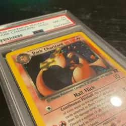 2000 POKEMON ROCKET #4 DARK CHARIZARD-HOLO PSA 8 - Image 4