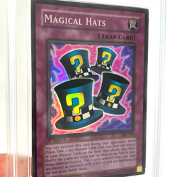 Yu-Gi-Oh! "Magical Hats" 1st Edition PSV-033 MINT PSA 9 Vintage - Image 2