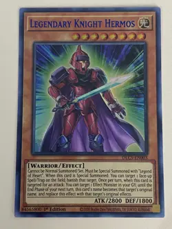 Yugioh Timaeus the Knight of Destiny Set Legendary Critias Hermos Blue Free Holo - Image 3