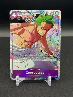 Zoro-Juurou Treasure Rare TR One Piece ST18-004 Emperors in the New World - Image 1