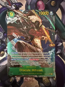 One Piece TCG Dracule Mihawk OP14-119 SEC Alternate Art Near Mint - Image 1