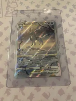 Pokemon TCG Crown Zenith Galarian Gallery Glaceon VSTAR Holo Card GG40/GG70 - Image 2