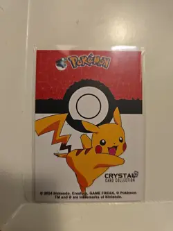 Omanyte #138 - Cracked Ice Holo - Crystal Collection 2024 - Pokemon Card - Image 2