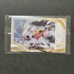 S3588 Luffy vs Garp OP2-16 R Japanese One Piece Itajaga Wafer Card Sealed F11 - Image 1