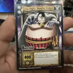 Vintage One Piece TCG BUTCHIE 2005 CCG CARD - Image 1
