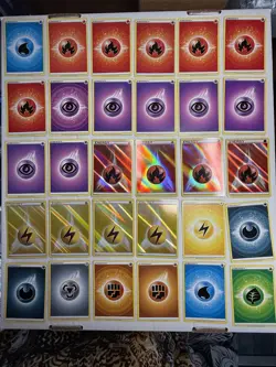 Various Pokemon Energy Card Lot Of 116 Holo Foil - Image 1
