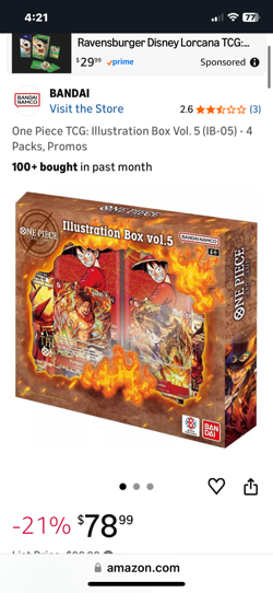 One Piece Card Game Illustration Box Vol. 5 - NEW Factory Sealed - English CCG - Image 2