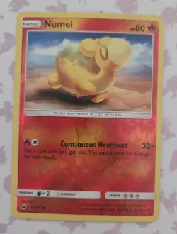 Numel 13/111 Sm-Crimson Invasion Reverse Holo Pokemon Tcg Card LP - Image 1