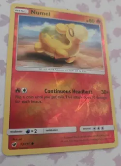 Numel 13/111 Sm-Crimson Invasion Reverse Holo Pokemon Tcg Card LP - Image 2