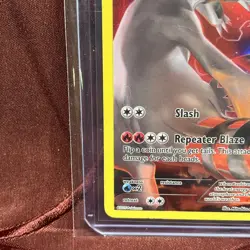 Pokemon TCG Reshiram XY Black Star Promos XY74 Full Art Holo Promo Card (LOOK) - Image 4