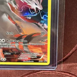 Pokemon TCG Reshiram XY Black Star Promos XY74 Full Art Holo Promo Card (LOOK) - Image 5