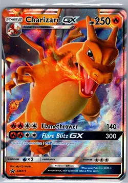 Charizard GX SM211 SM Promos - Pokemon Card - NM - Image 1