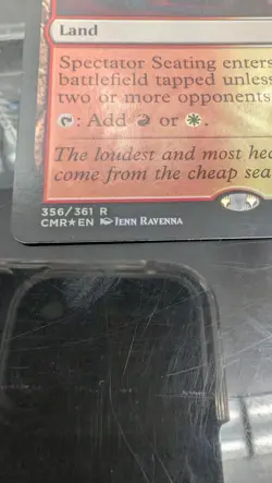 Spectator Seating Commander Legends Foil Magic Card - Image 4