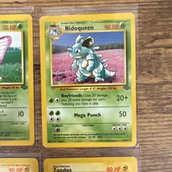 Pokemon TCG Vintage NON HOLO RARES Lot 12 Cards Jungle Fossil Team Rocket ALL LP - Image 5