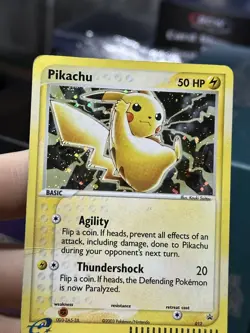 #4 Pikachu 012 Black Star Promo 2003 EX Series Collector's Tin Holo Pokemon Card - Image 4