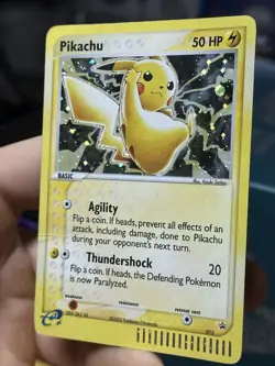 #4 Pikachu 012 Black Star Promo 2003 EX Series Collector's Tin Holo Pokemon Card - Image 5