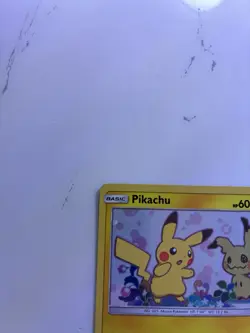 Pokemon TCG Pikachu SM162 SM Holo Card NM-LP Condition - Image 3