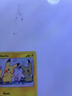 Pokemon TCG Pikachu SM162 SM Holo Card NM-LP Condition - Image 4