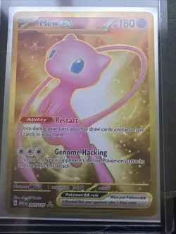 Pokemon Mew EX TCG Card 205/165Sv Scarlet & Violet 151 Series - Image 2