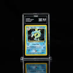 Pokemon TCG Gyarados Holo Rare Card 7/130 Base Set 2 TAG 8.5 - Image 1