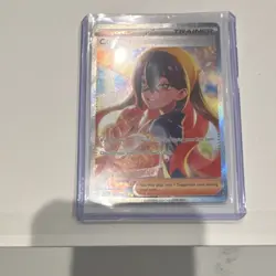Pokemon Carmine Full Art Holo Trainer Supporter Card 217/167 SV06 2024 TCG - Image 2