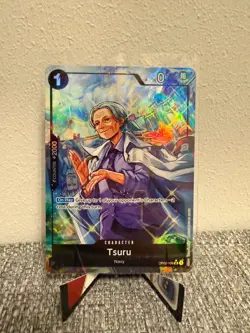 Tsuru OP02-106 V2 Alternate Art PRB01 One Piece Card Game NM Englisch - Image 1