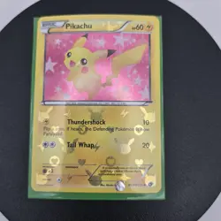 Pokemon Pikachu TCG Holo Card RC7/RC25 Legendary Treasures Radiant Collection - Image 1